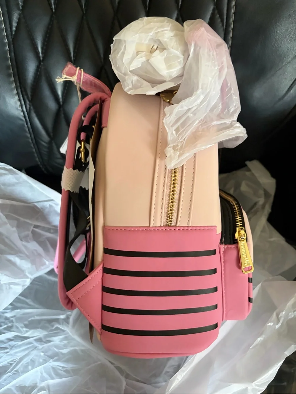Loungefly Pink Piglet Daisy Mini Backpack